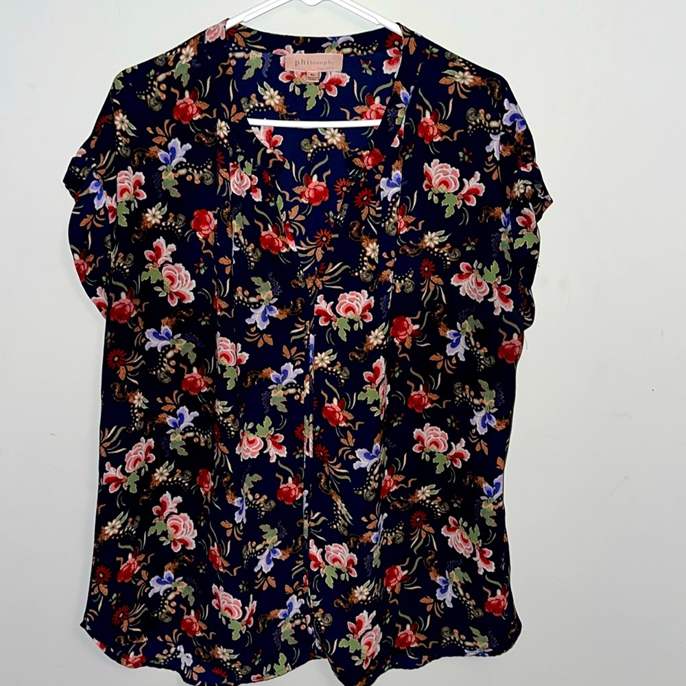 Philosophy Skirt and Blouse Set